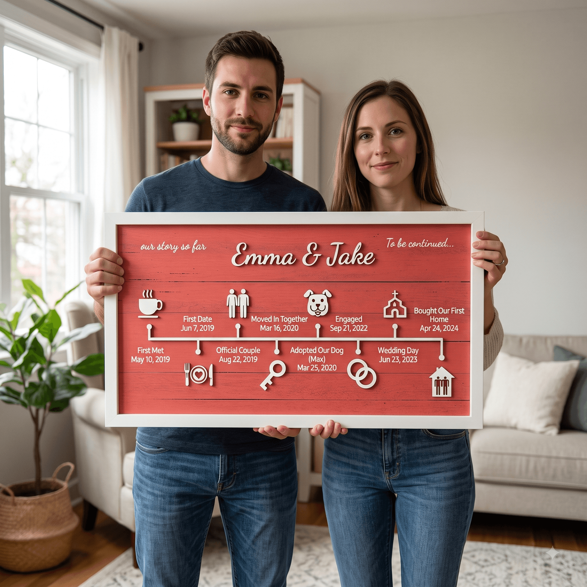 A Proposal-to-Engagement Timeline Sign